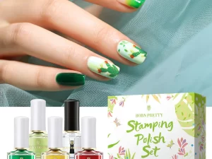 Nail Stamping Polish Set