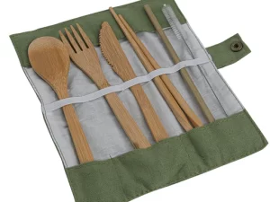 Re-usable Bamboo Cutlery Set