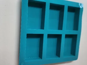 Silicone Mold - 6 Cavity Rectangle