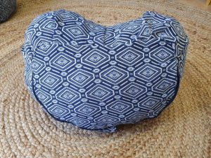 Yoga Cushion - Crescent / Moon Shape