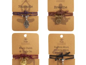 Yoga Charm bracelets